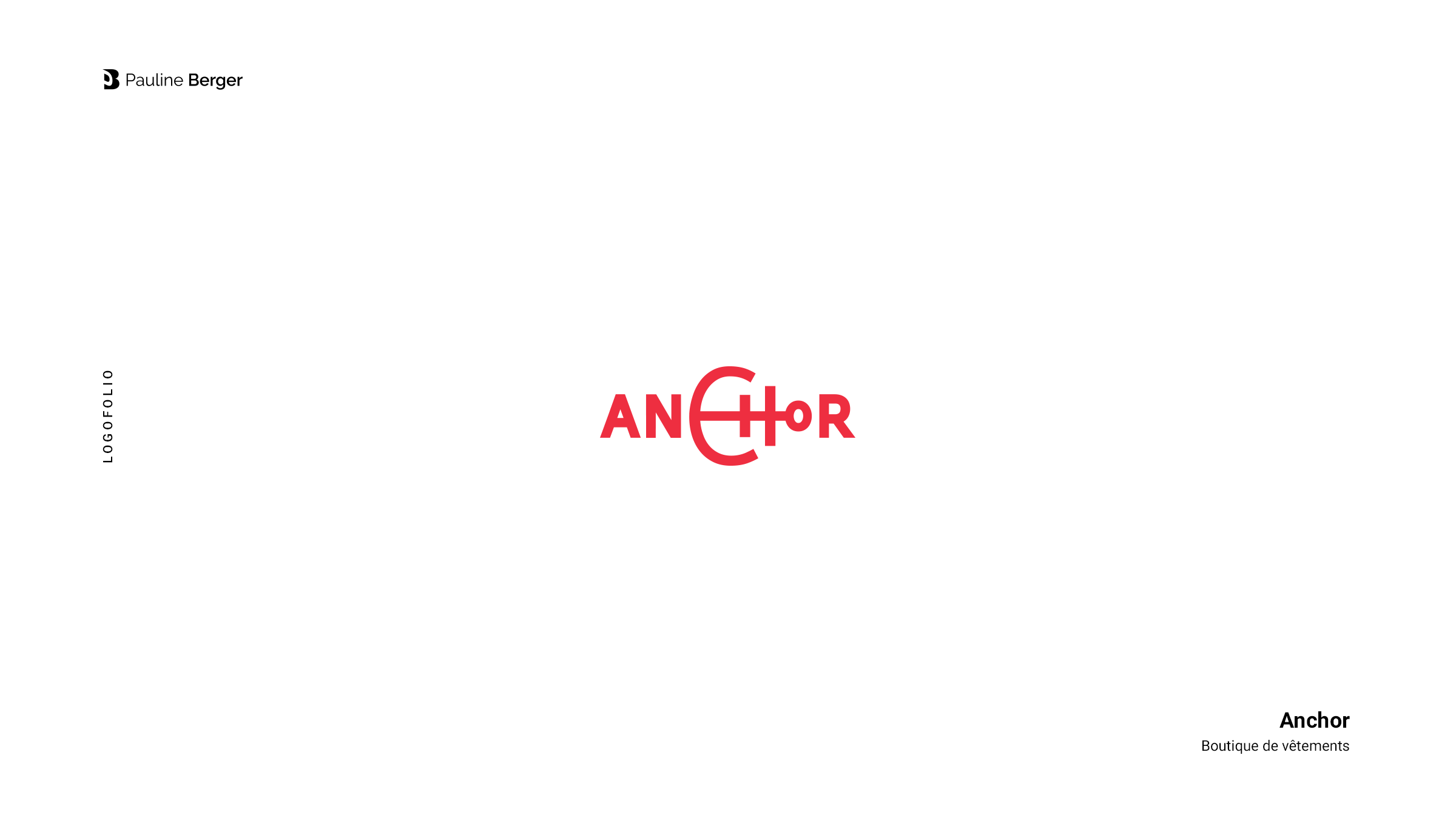 Anchor Création de logo