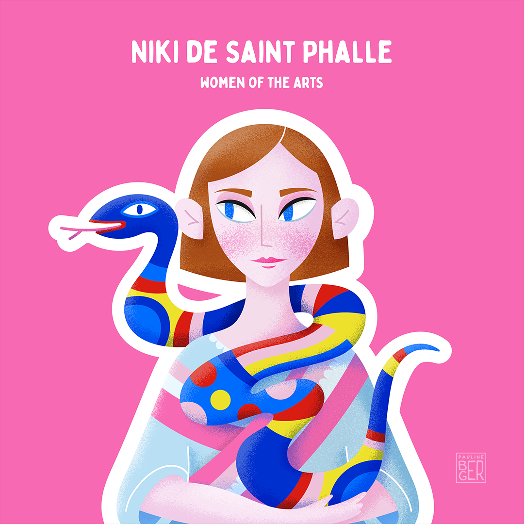 Niki de Saint Phalle - Women of the Arts