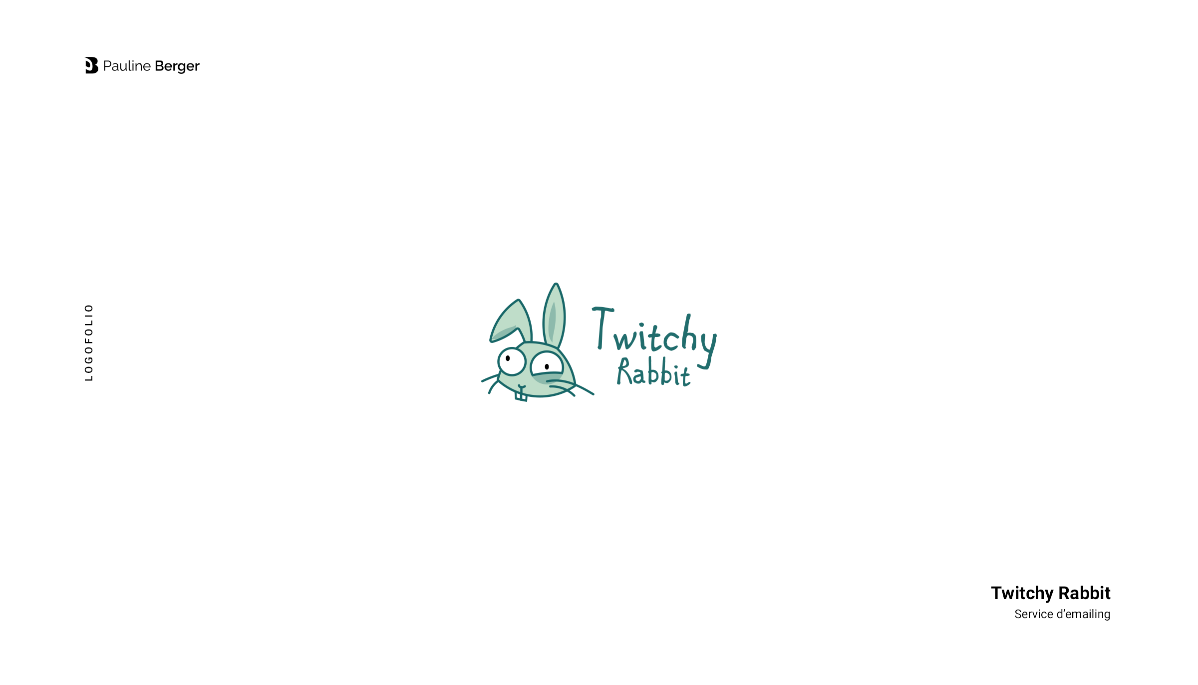TwitchyRabbit Création de logo